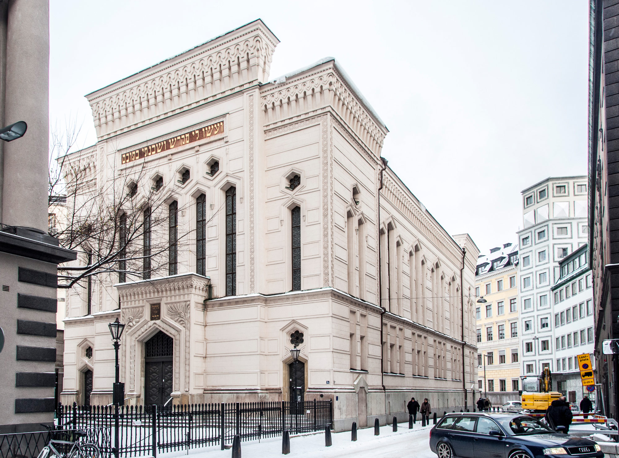 Stora Synagogan, Stockholm (Photo License: CC-BY-SA-3.0 )